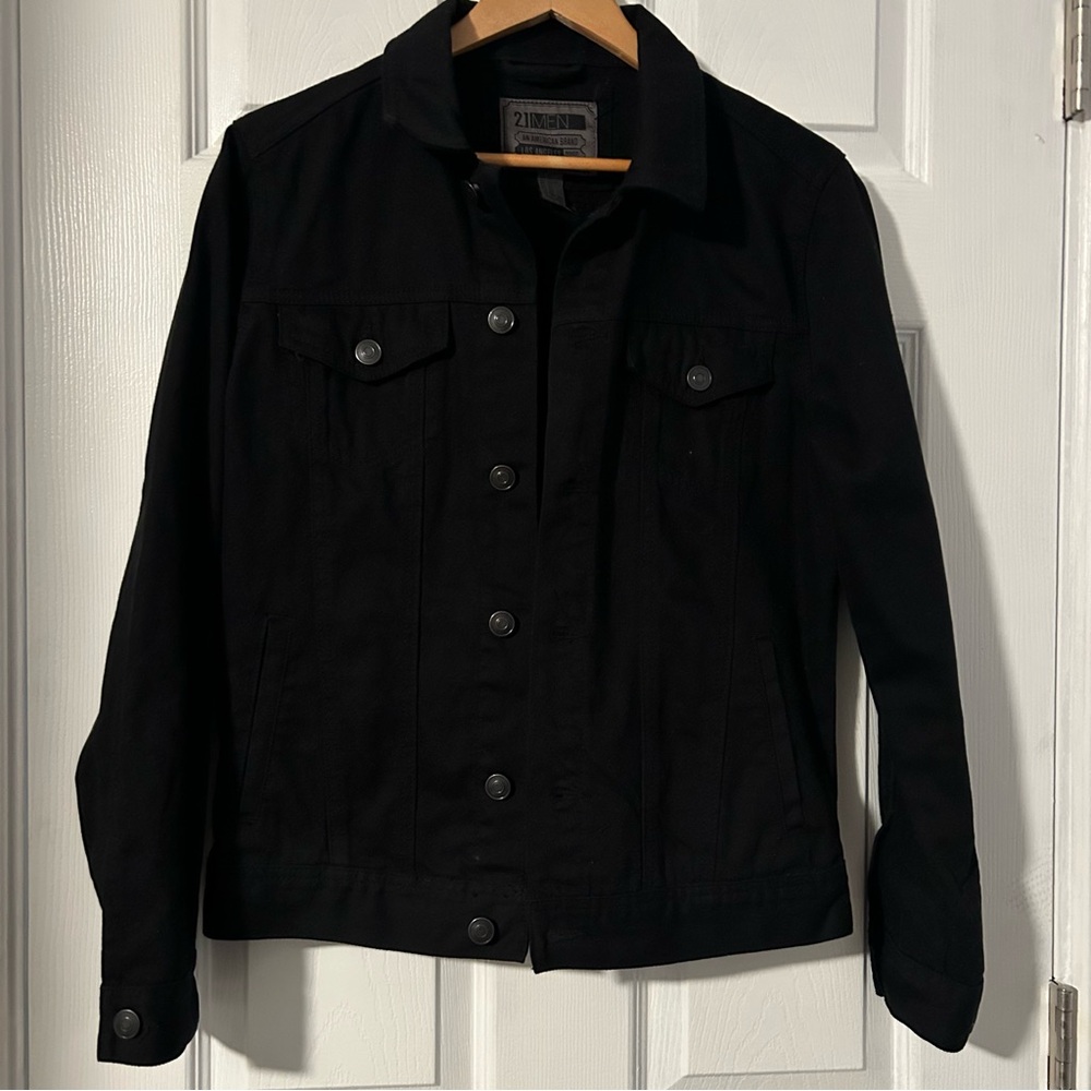 21Men Denim Jacket - Picture 3 of 4